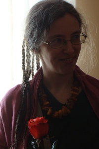 Renāte Siliņa-Piņķe. 2014. g. grāmatas atvēršanas svinībās LU Latviešu valodas institūtā